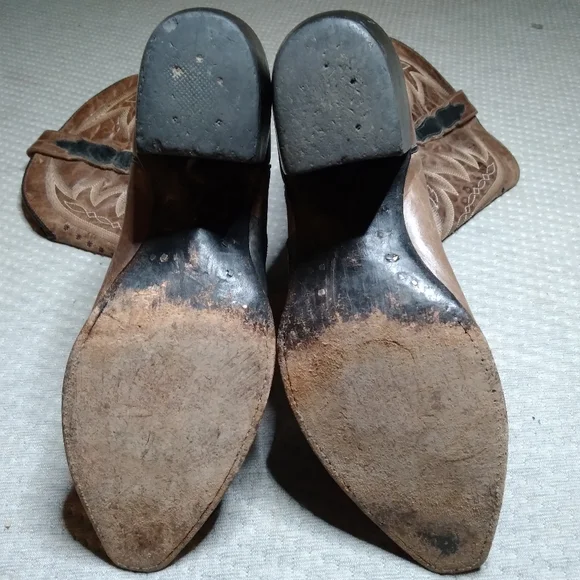 Dan Post Cowboy Boots Sz 7 - Picture 3 of 9